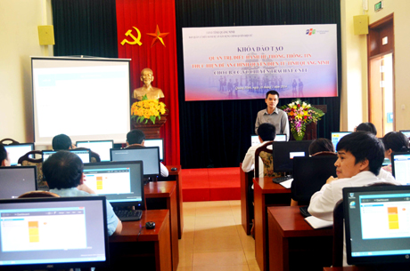 Quảng Ninh Khai giảng khoá học đầu tiên về quản trị điều hành hệ thống thông tin
